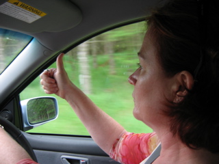 Cindy Drives!