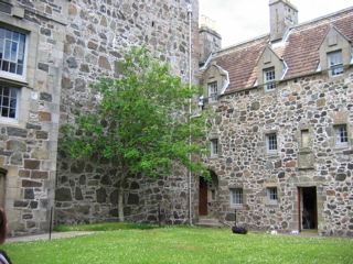Duart Castle - Inner Courtyard