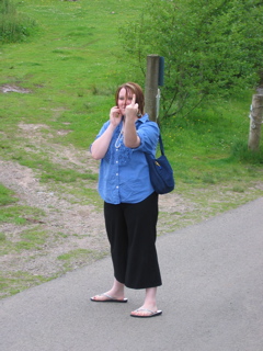 Lauren gets left behind