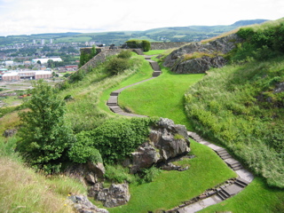 Dumbarton Castle - Duke of Argyll's Battery