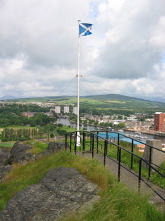 Dumbarton Castle - Top of White Tower Crag